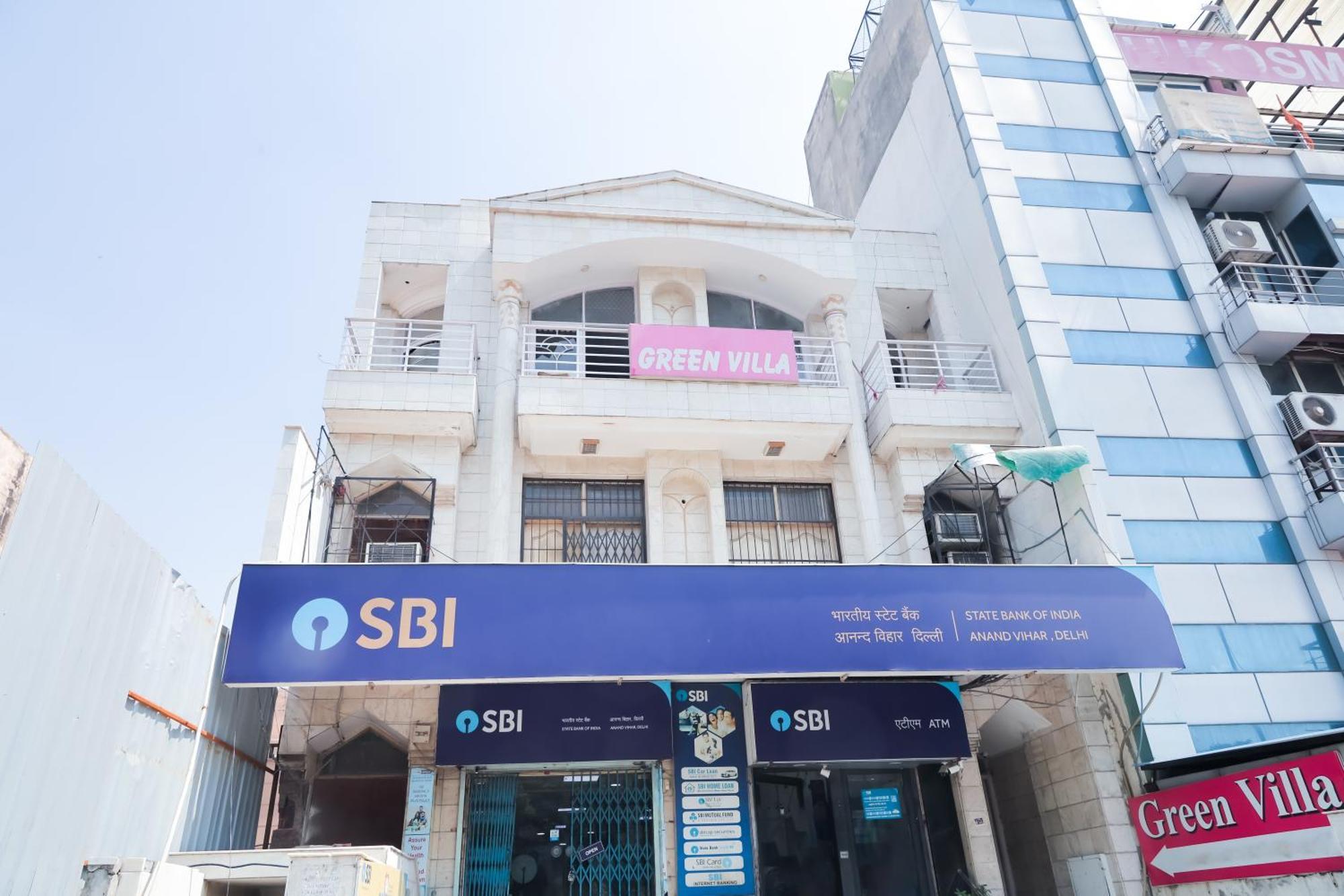 Hotel Green Villa - Near Anand Vihar Station Ню Делхи Екстериор снимка